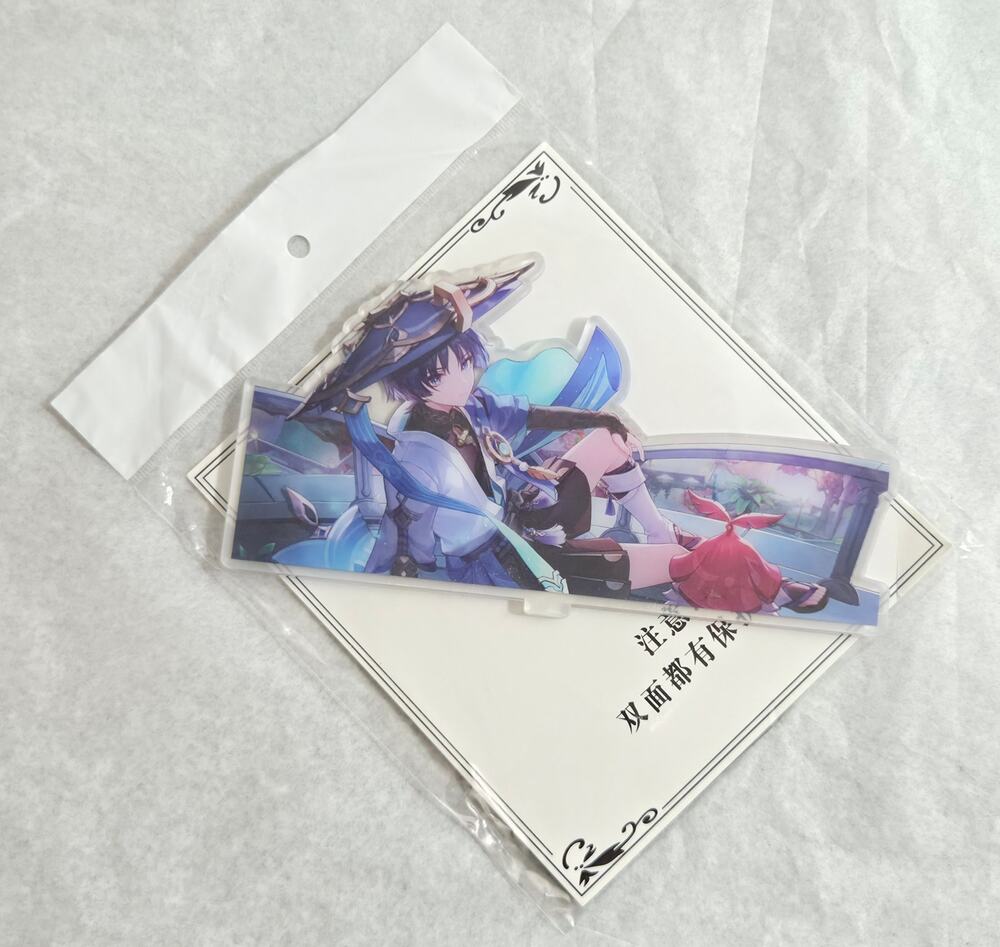 Genshin Impact Wanderer Scaramouche Acrylic Stand Anime Figure Display Sealed